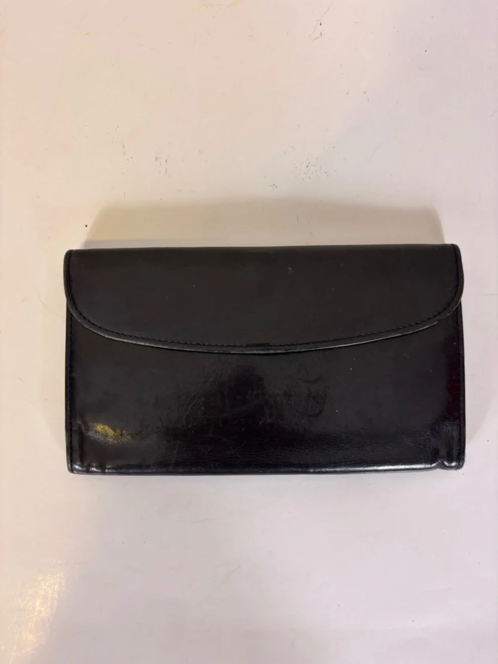 Coach Black Leather Clutch‎ Wallet